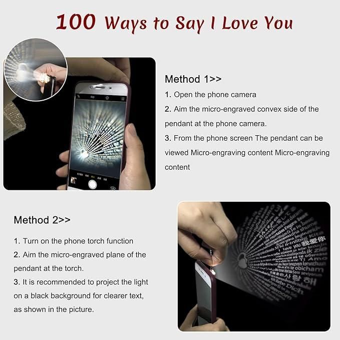 A Ring with a Message β 100 Ways to Say βI Love You