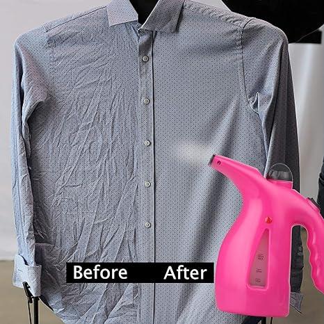 Fast Heat-up Portable Handheld Garment/Facial Vapor Steamer Iron Brush for Home and Travel