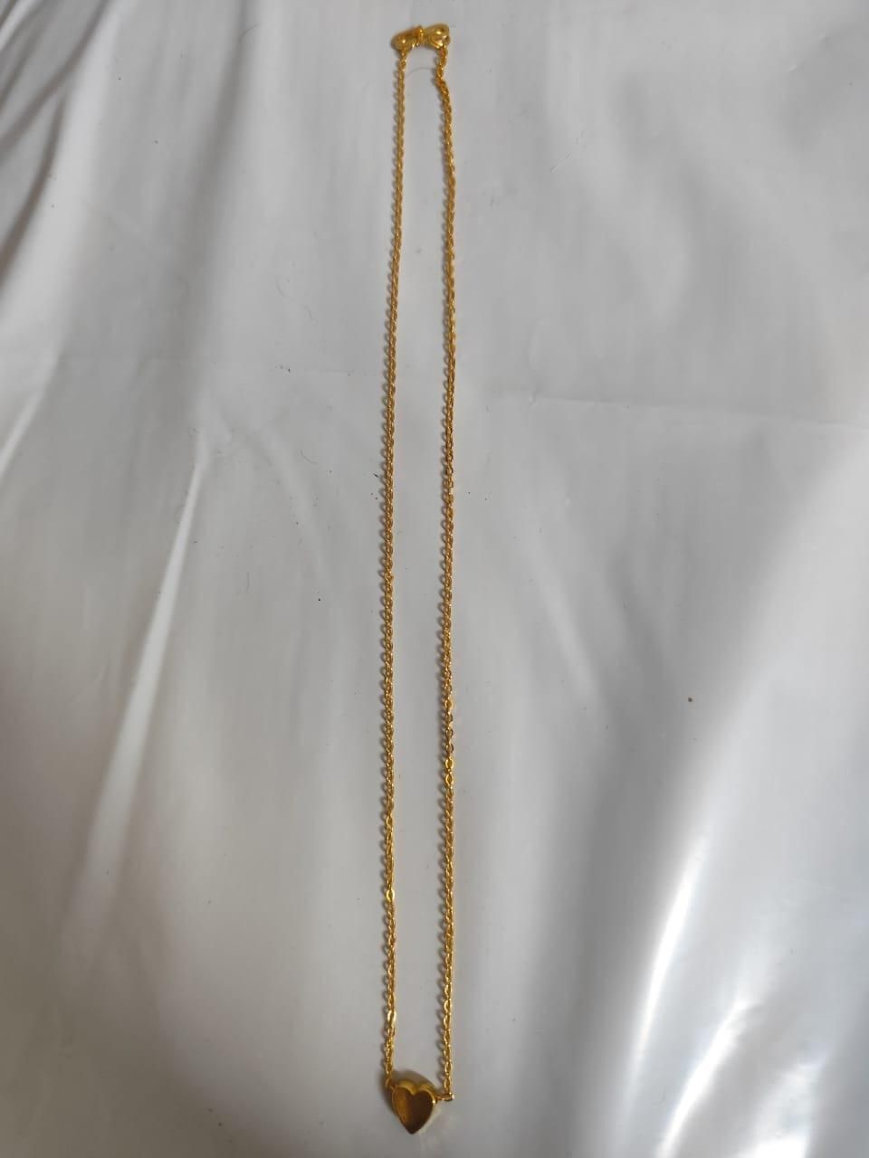 Palmonas Paris Heart Necklace Pack Of 2