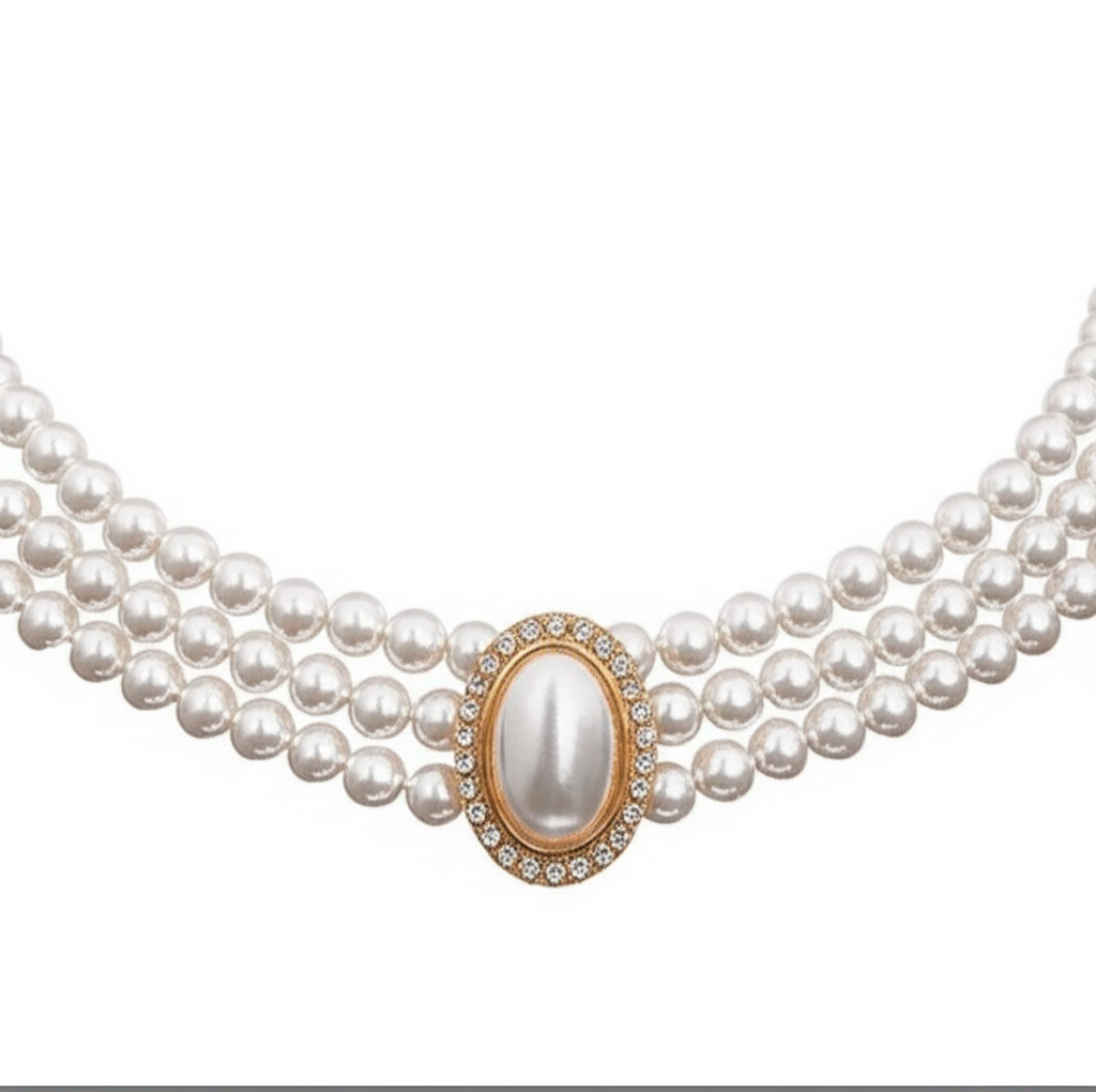 Artificial Pearl Necklace