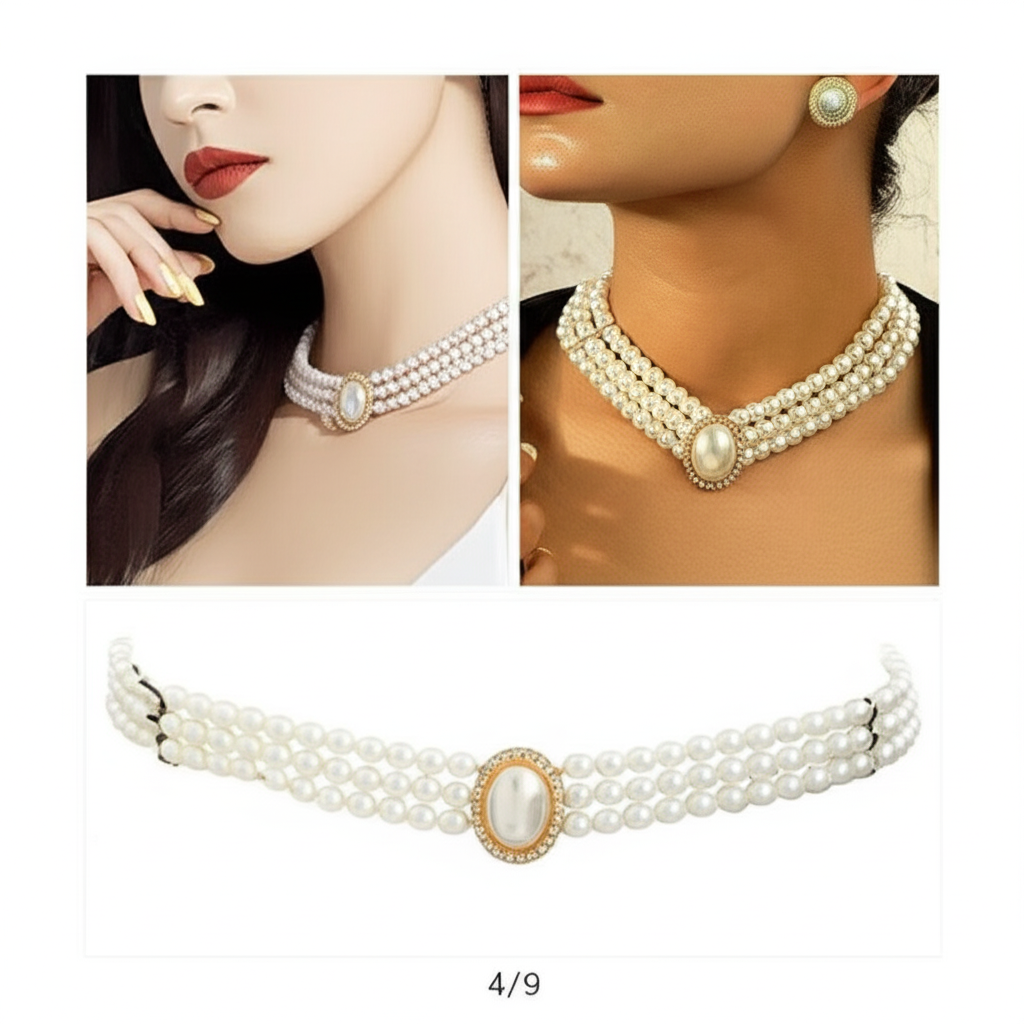Artificial Pearl Necklace