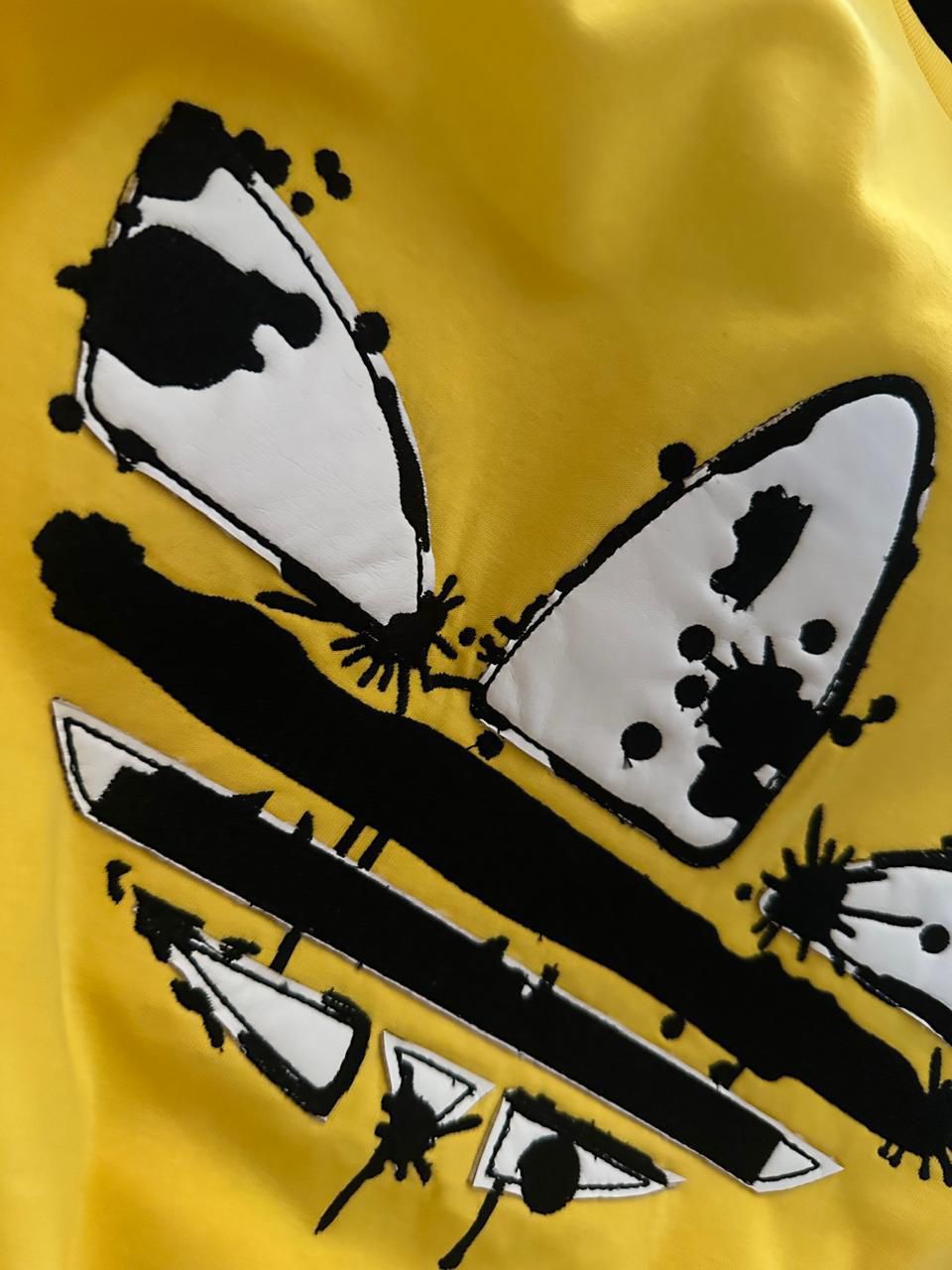 "Adidas Originals Artistic Trefoil Logo T-Shirt"