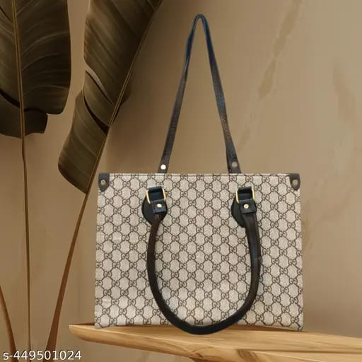 Gucci-Inspired Luxury Printed Tote Bag