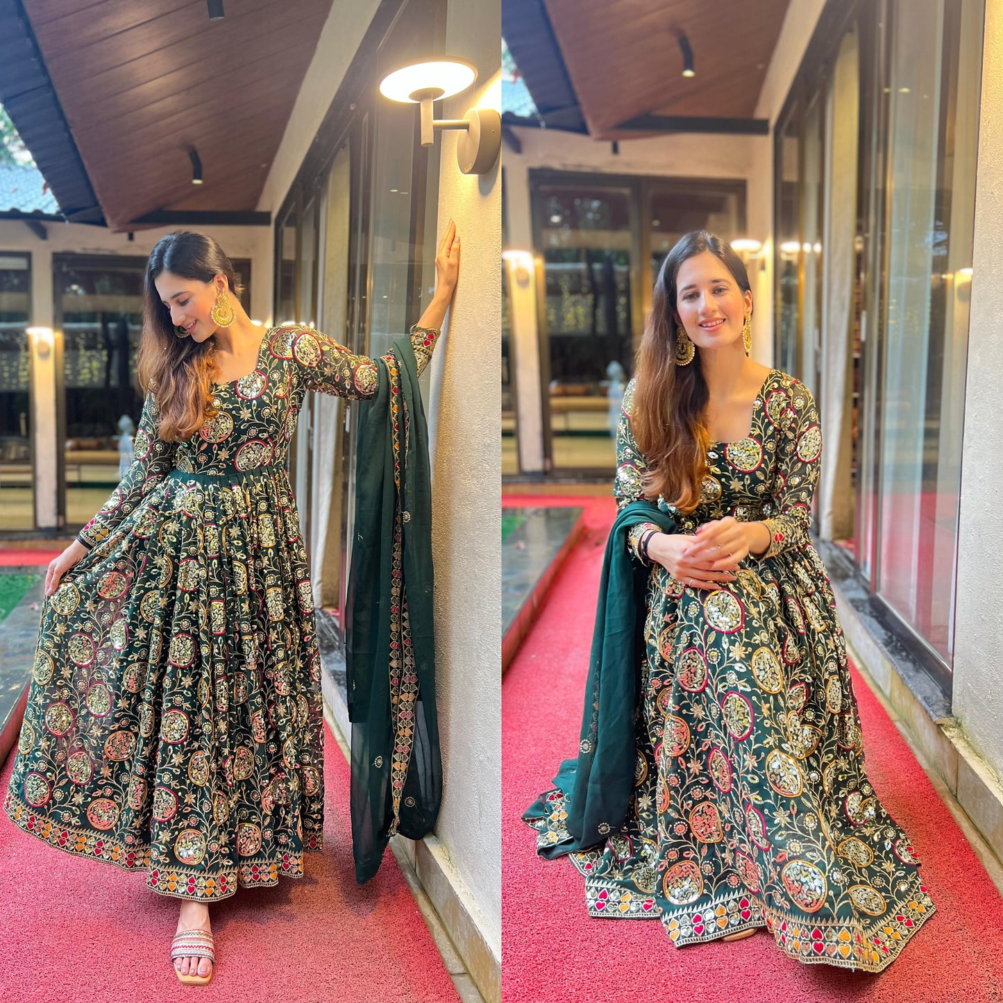 New One Designer Anarkali Suit