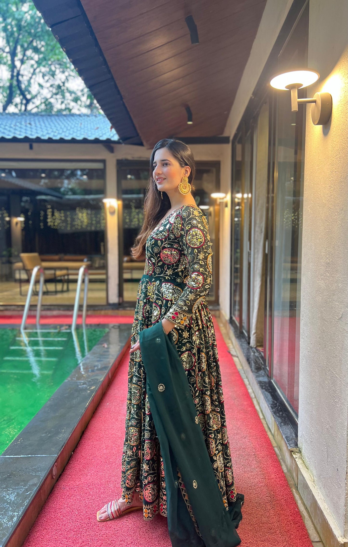 New One Designer Anarkali Suit