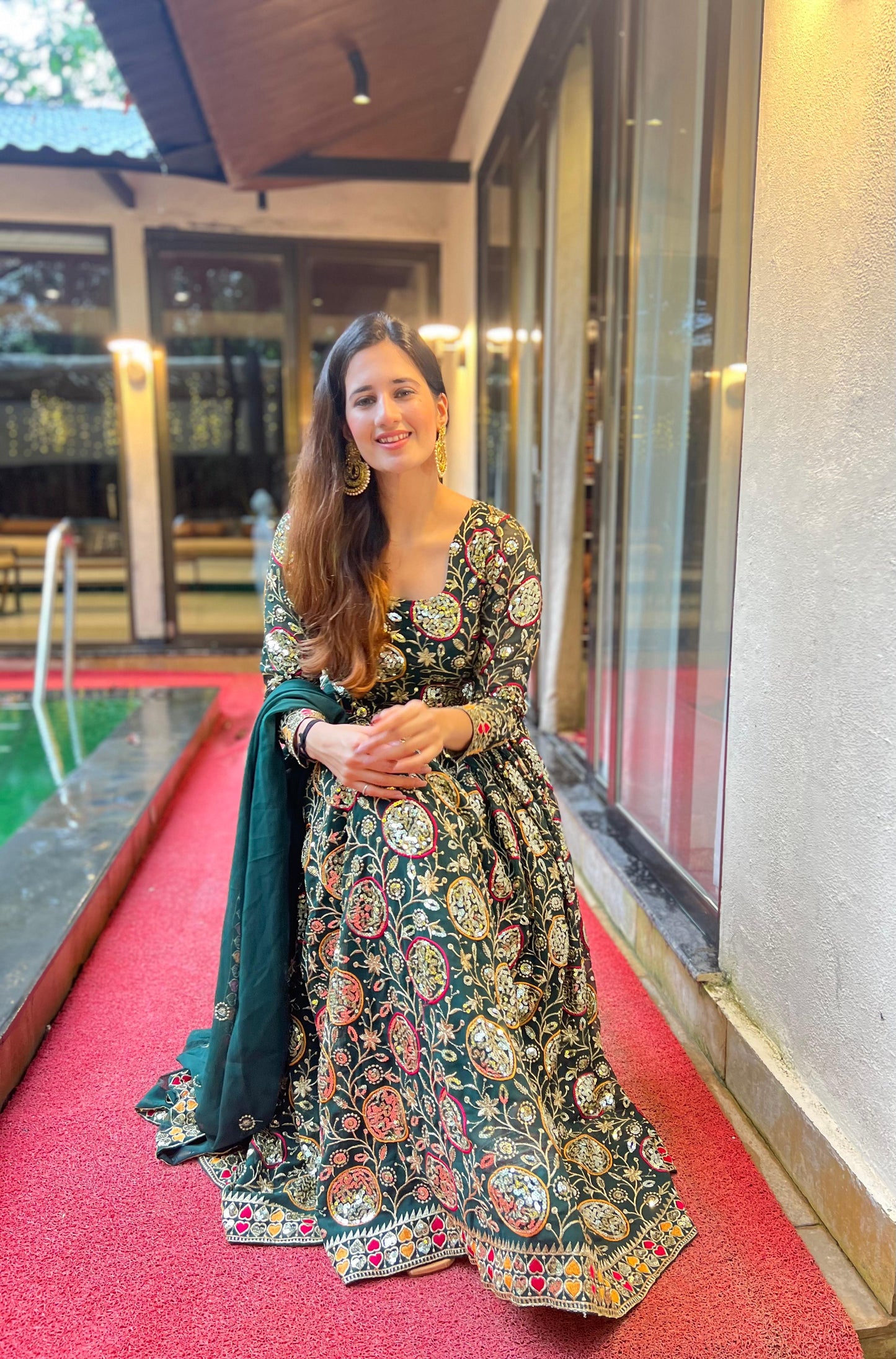 New One Designer Anarkali Suit