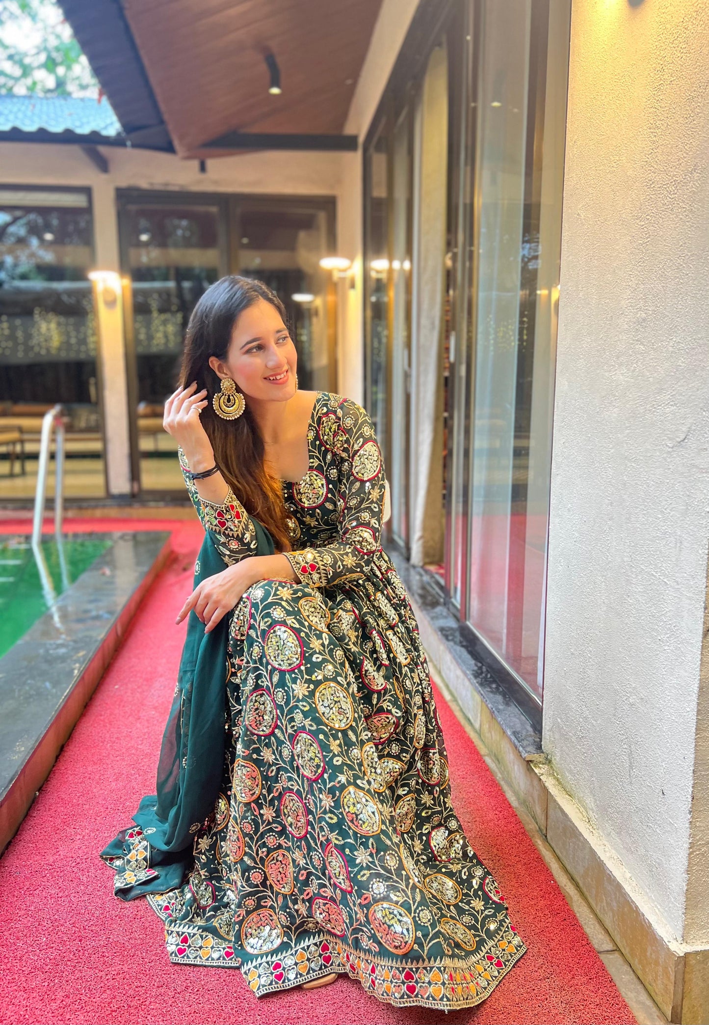 New One Designer Anarkali Suit