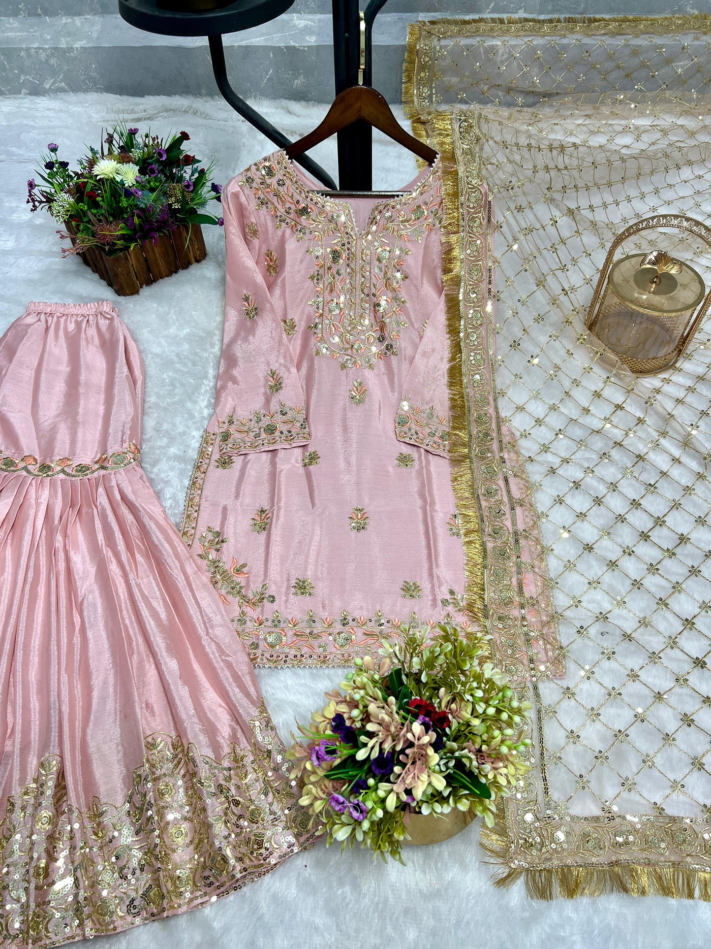 READY TO WEAR β PREMIUM 3-PIECE SHARARA SET