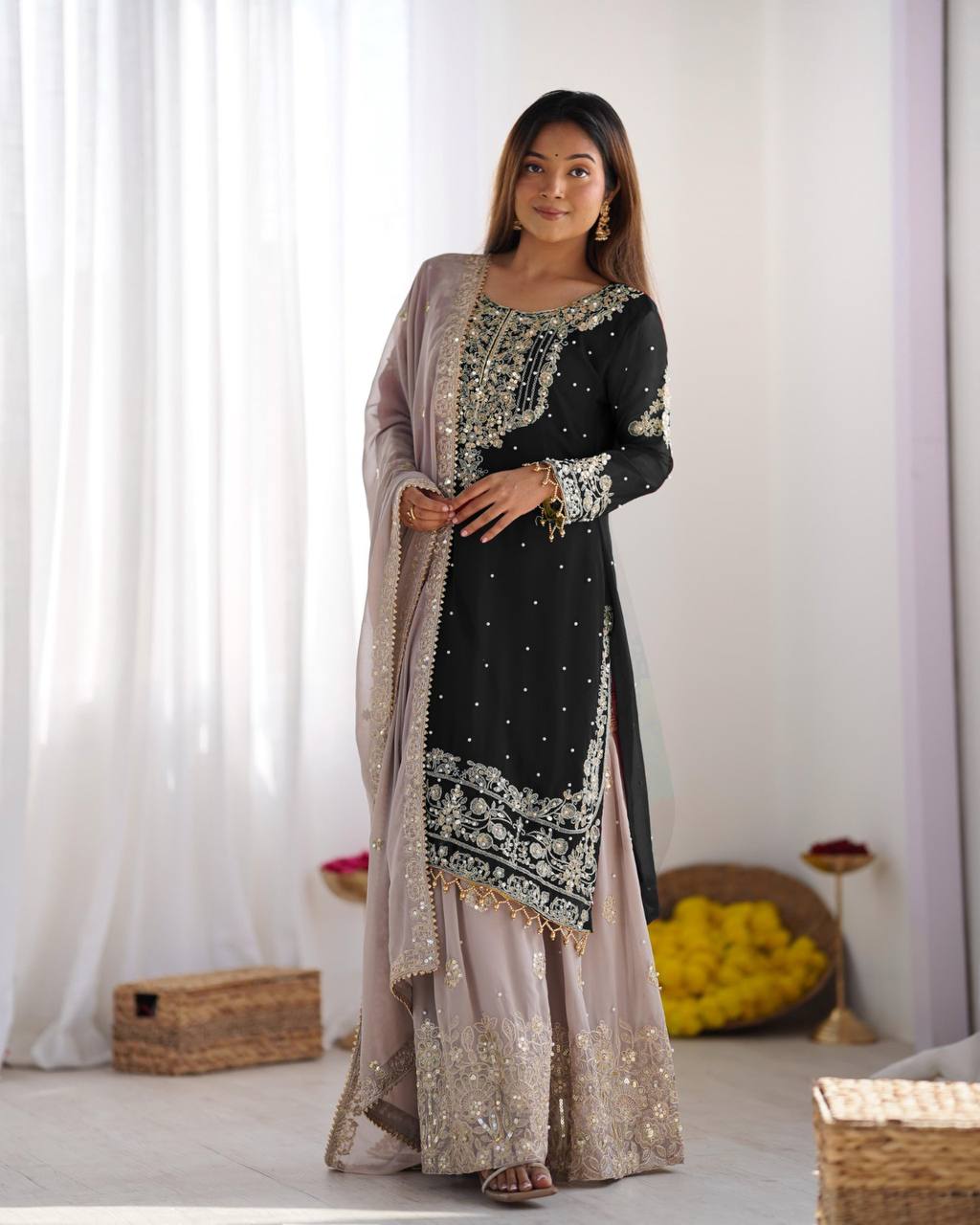 "Royal Radiance Set β Pure Elegance in Thread"