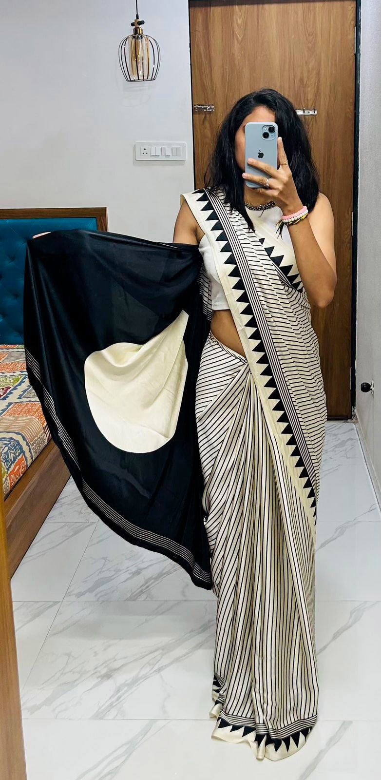 Rashmi's Leriya Luxe – Semi Gajji Silk Saree
