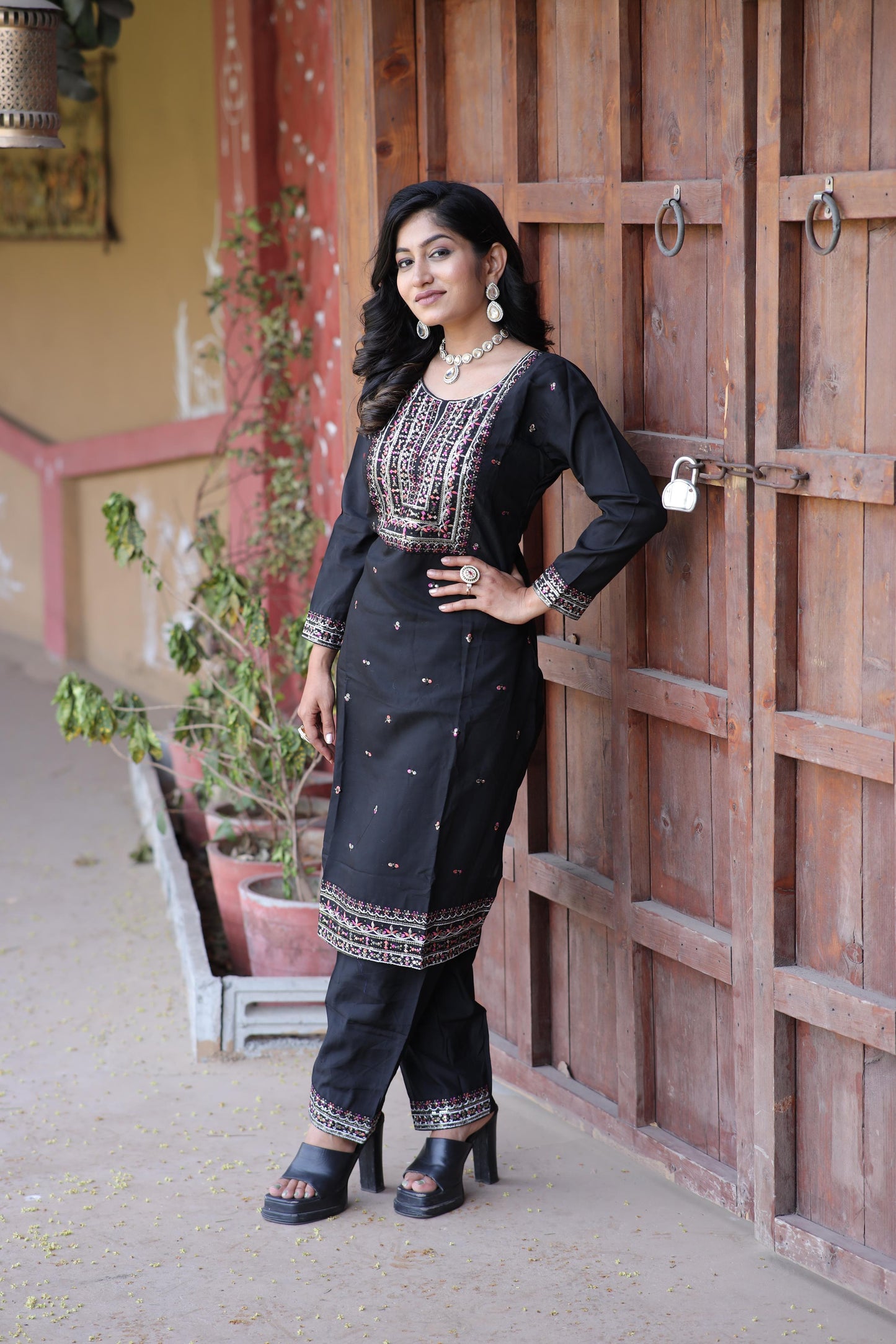 Pure Cotton Kurti Pant Set