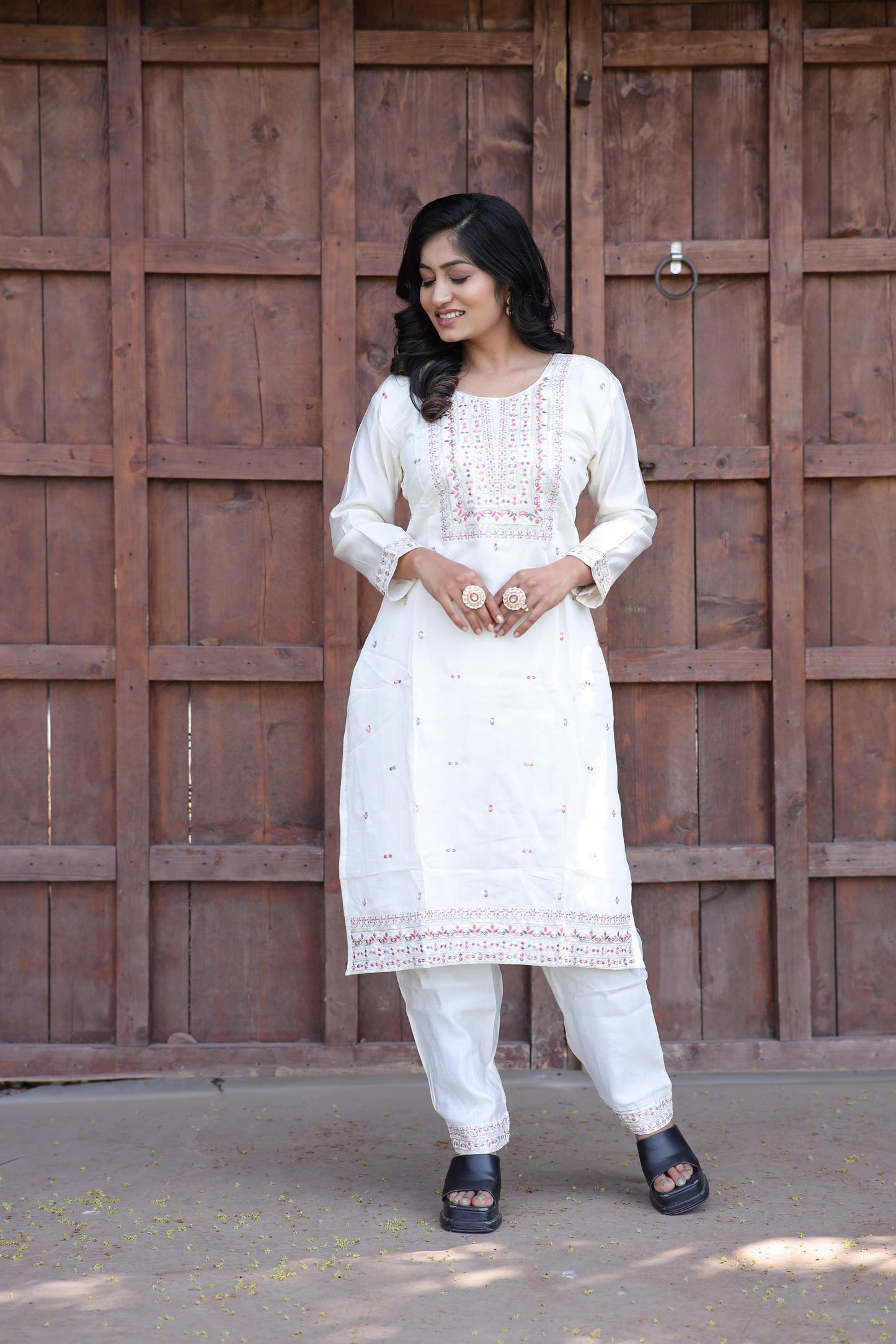 Pure Cotton Kurti Pant Set