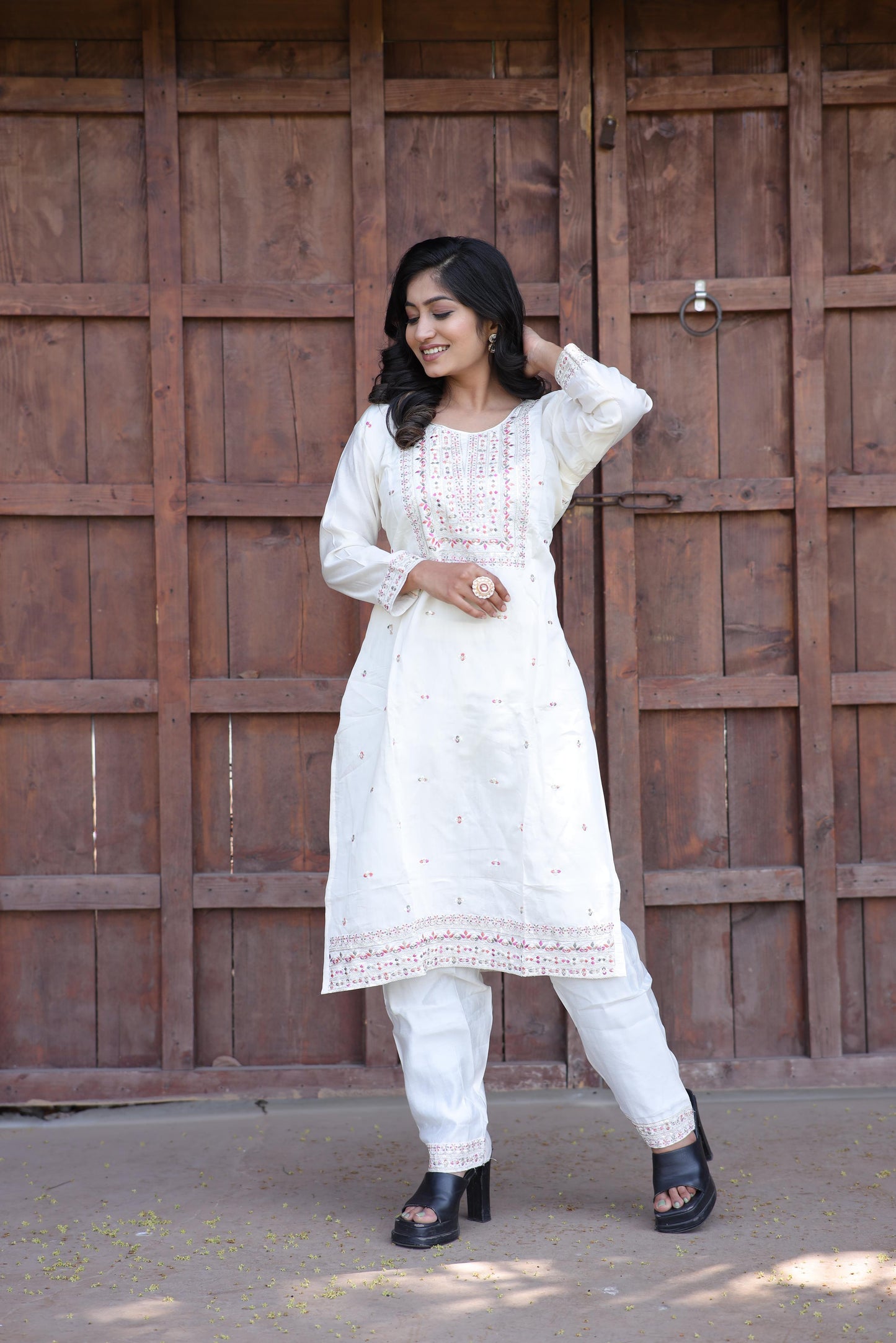 Pure Cotton Kurti Pant Set