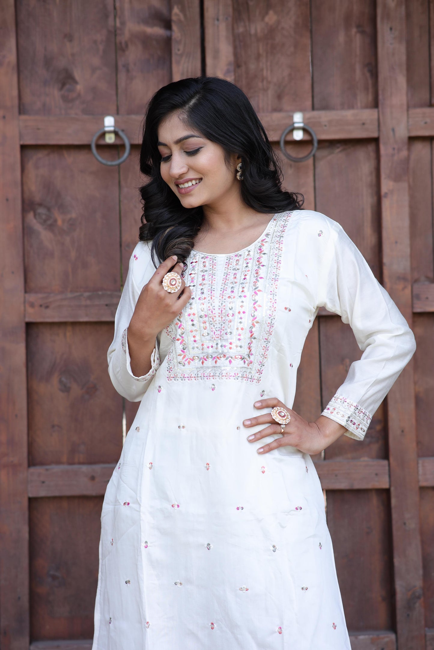 Pure Cotton Kurti Pant Set