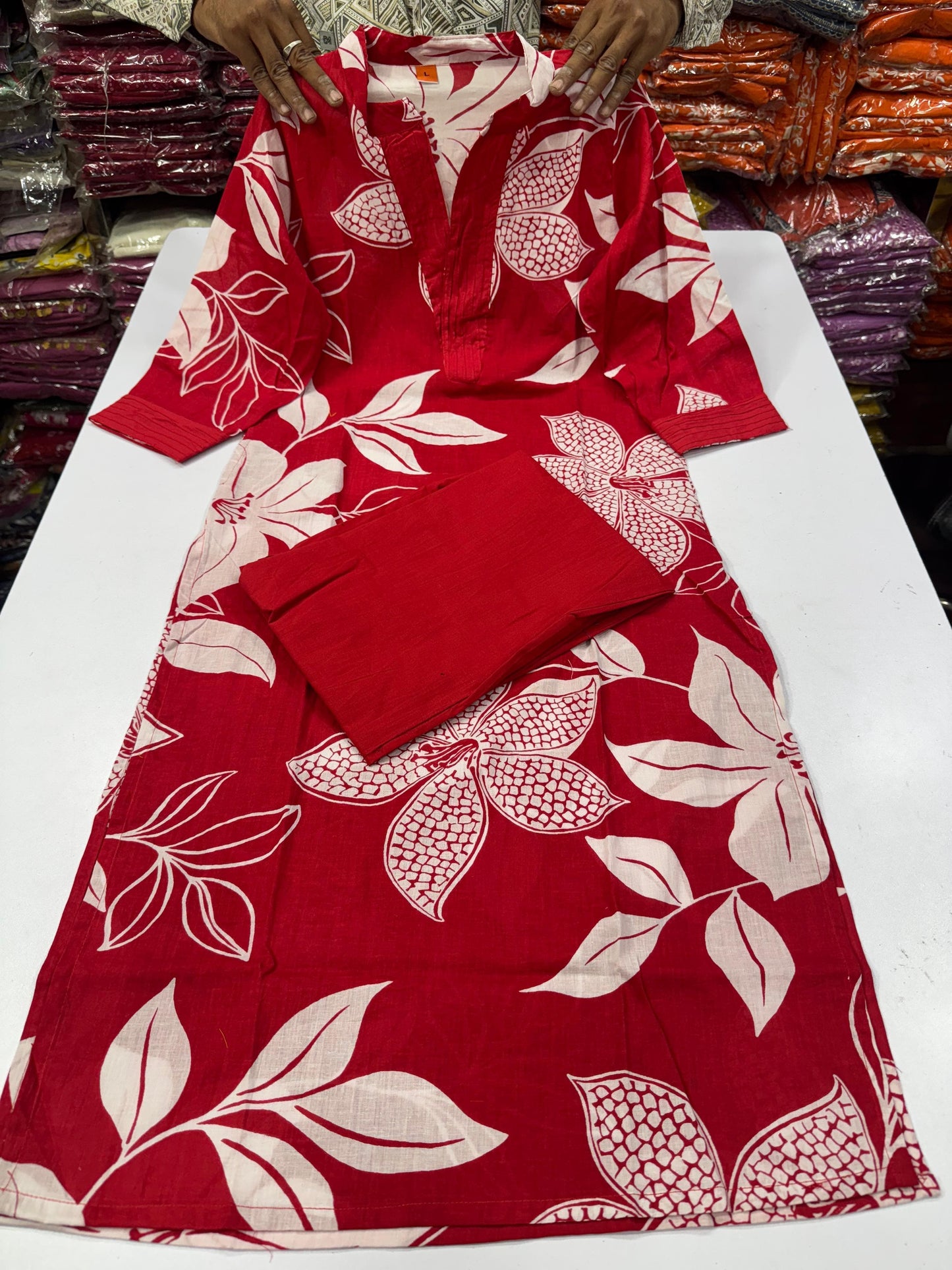 "Summer Bloom β A-Line Co-ord Elegance"