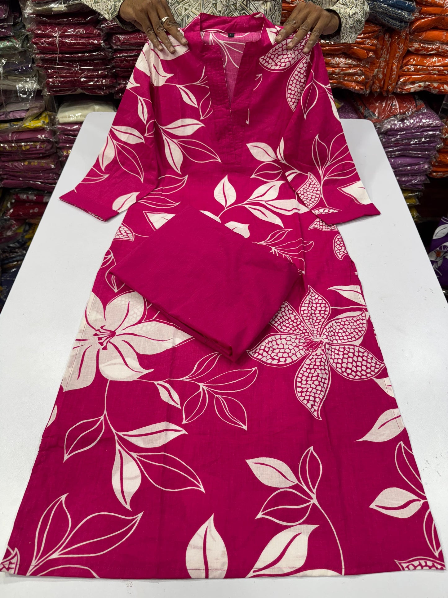"Summer Bloom β A-Line Co-ord Elegance"
