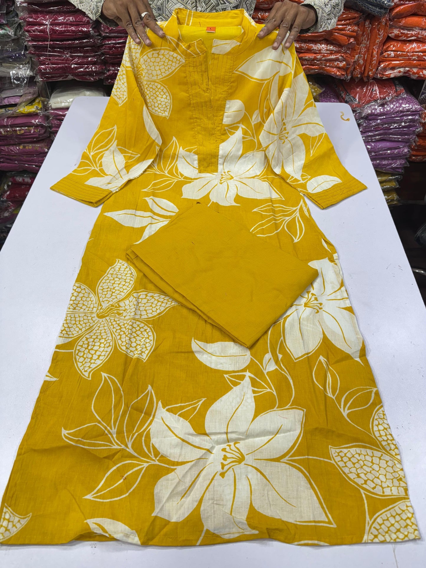 "Summer Bloom β A-Line Co-ord Elegance"
