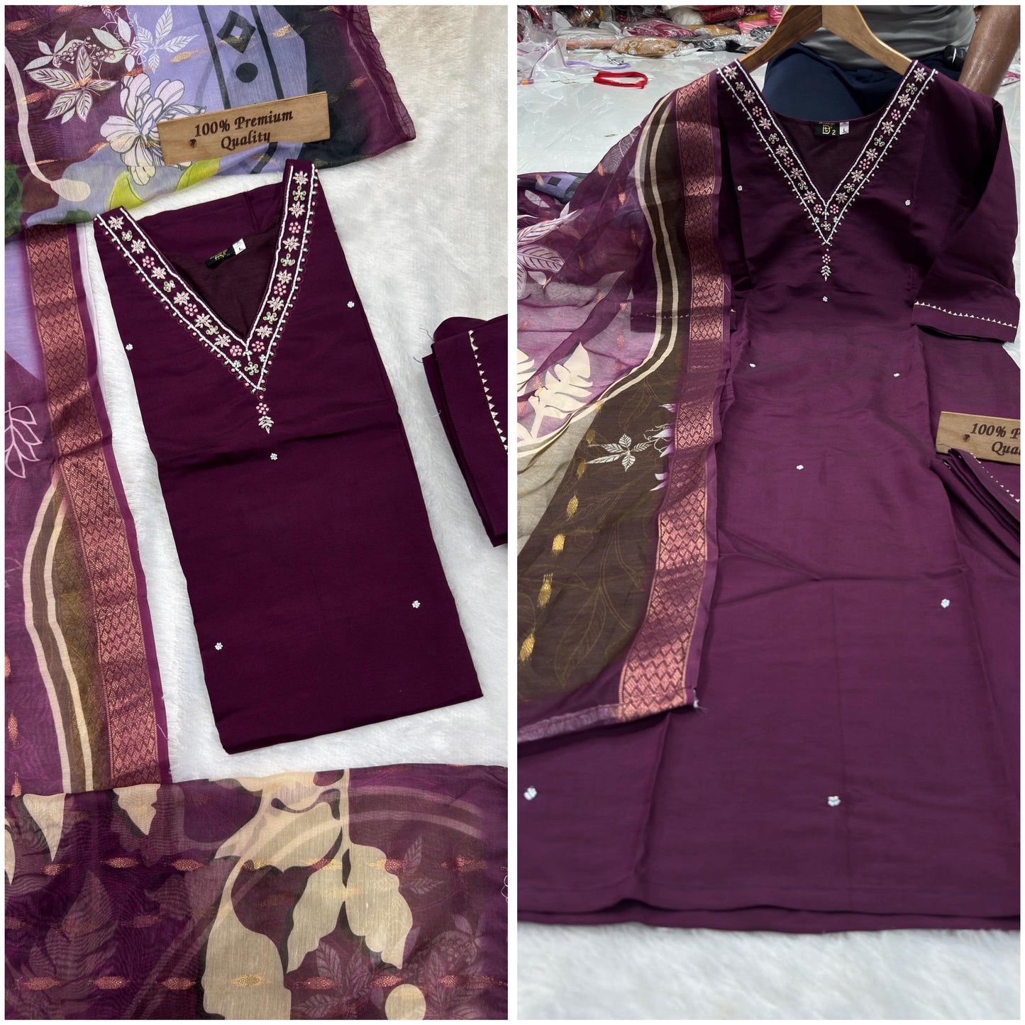 Handwork Flower Suit Set πΈ