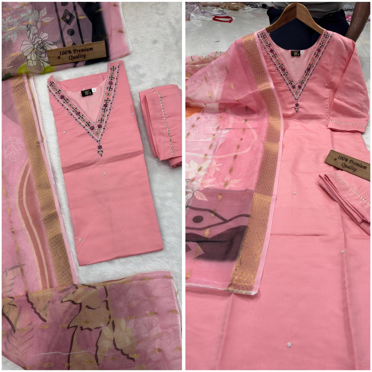 Handwork Flower Suit Set πΈ