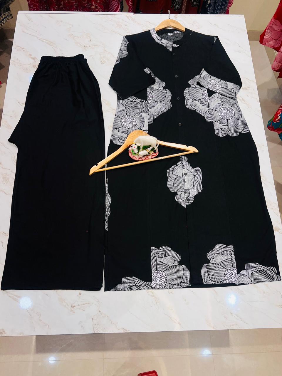"Aarohi β Floral Cotton kurti Elegance"