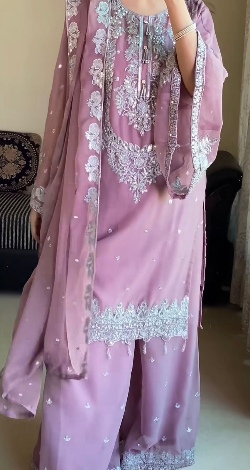 “Saba – Embellished Chic Suit Set”