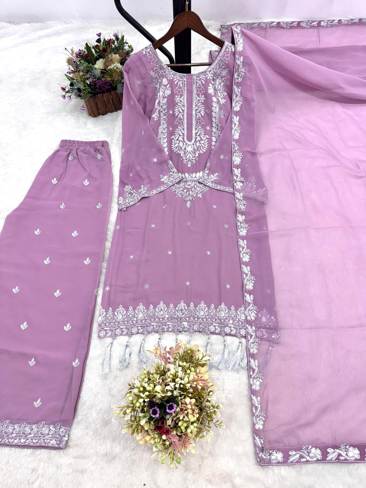“Saba – Embellished Chic Suit Set”