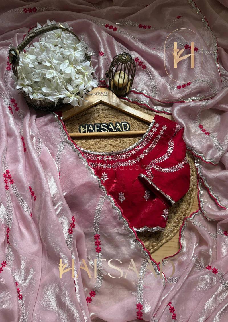 Rashmi’s Zari Spark – Space Silk Designer Saree