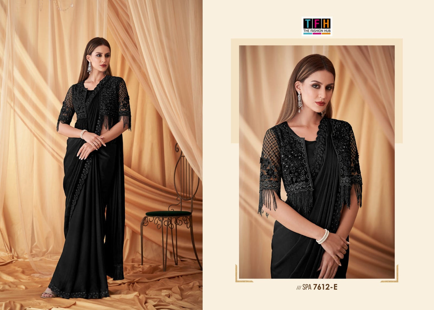 TFH Sparkle Spa – Designer Party Wear Saree Collection