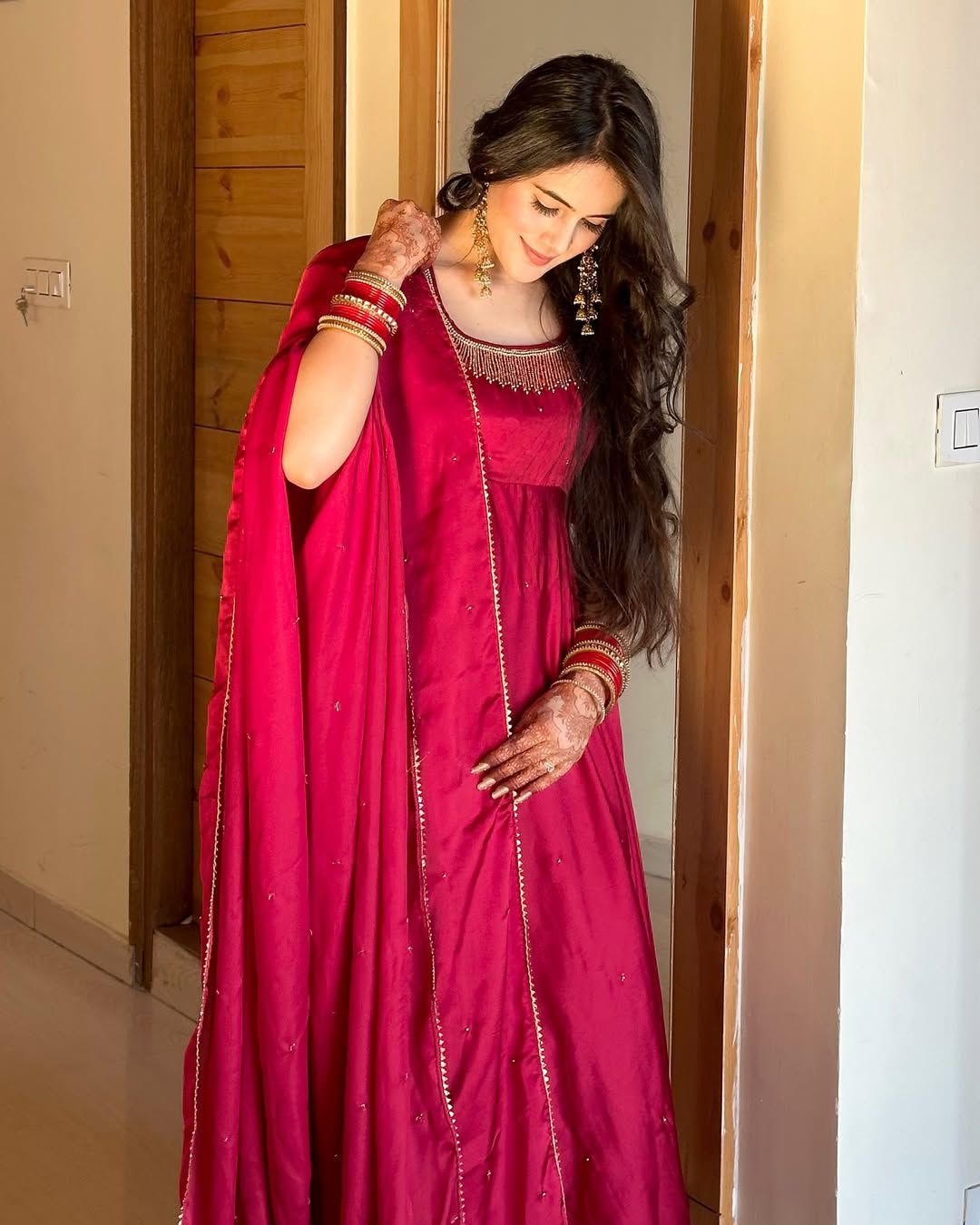 Premium Heavy Fendy Silk kurta set with Pant and Dupatta β Fully Stitched & Ready to Wear
