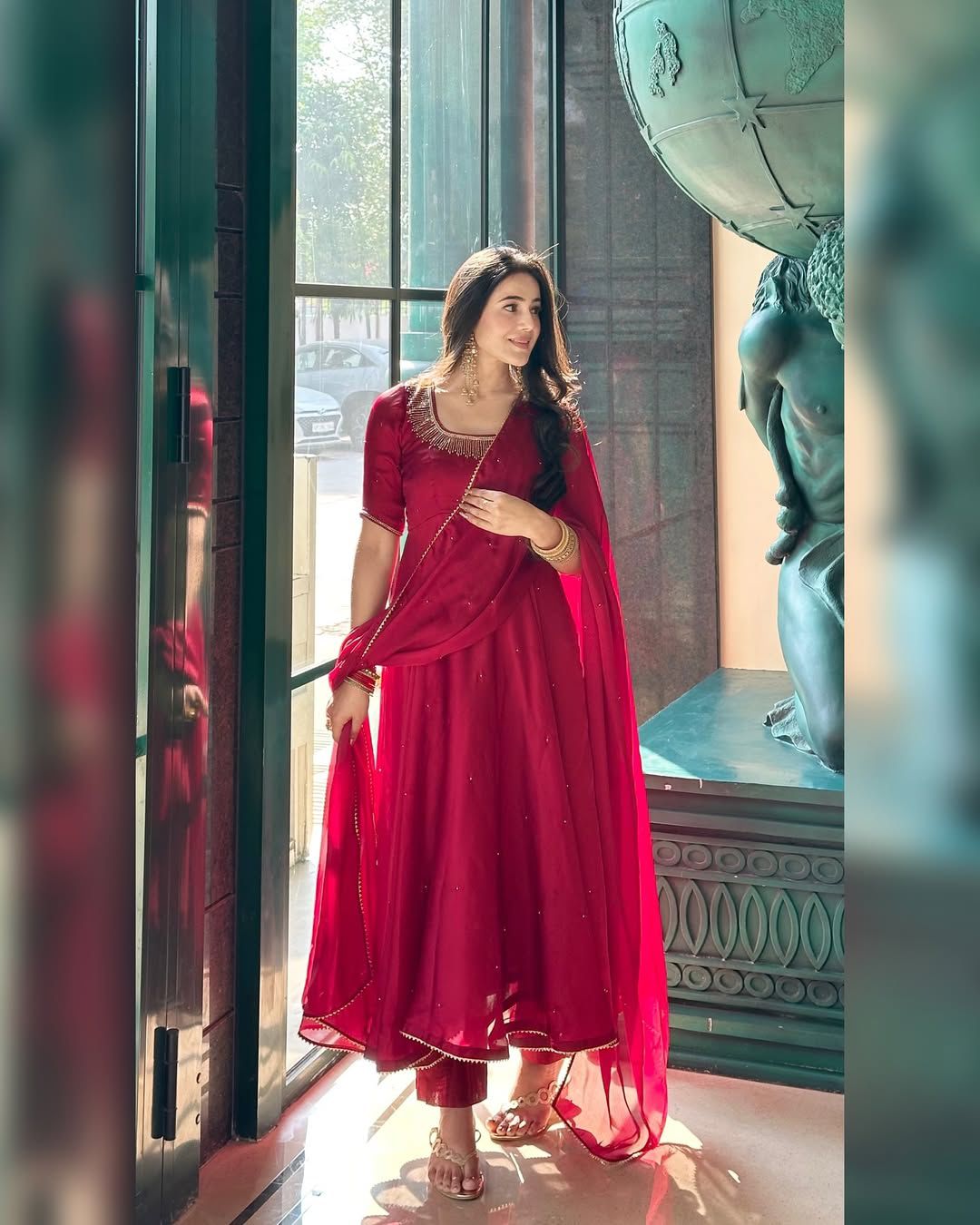 Premium Heavy Fendy Silk kurta set with Pant and Dupatta β Fully Stitched & Ready to Wear