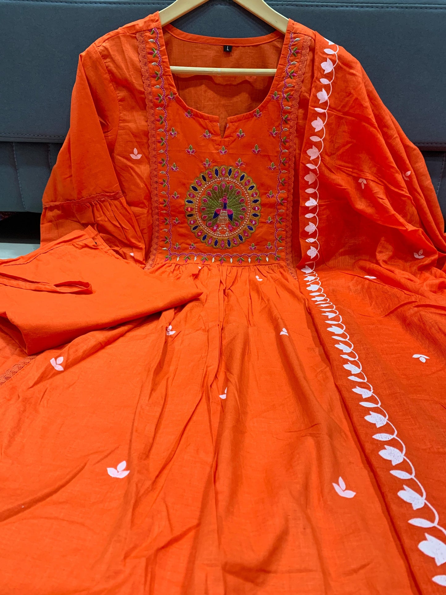 "Motiya Charm β Fancy Sequin Work Suit Set"