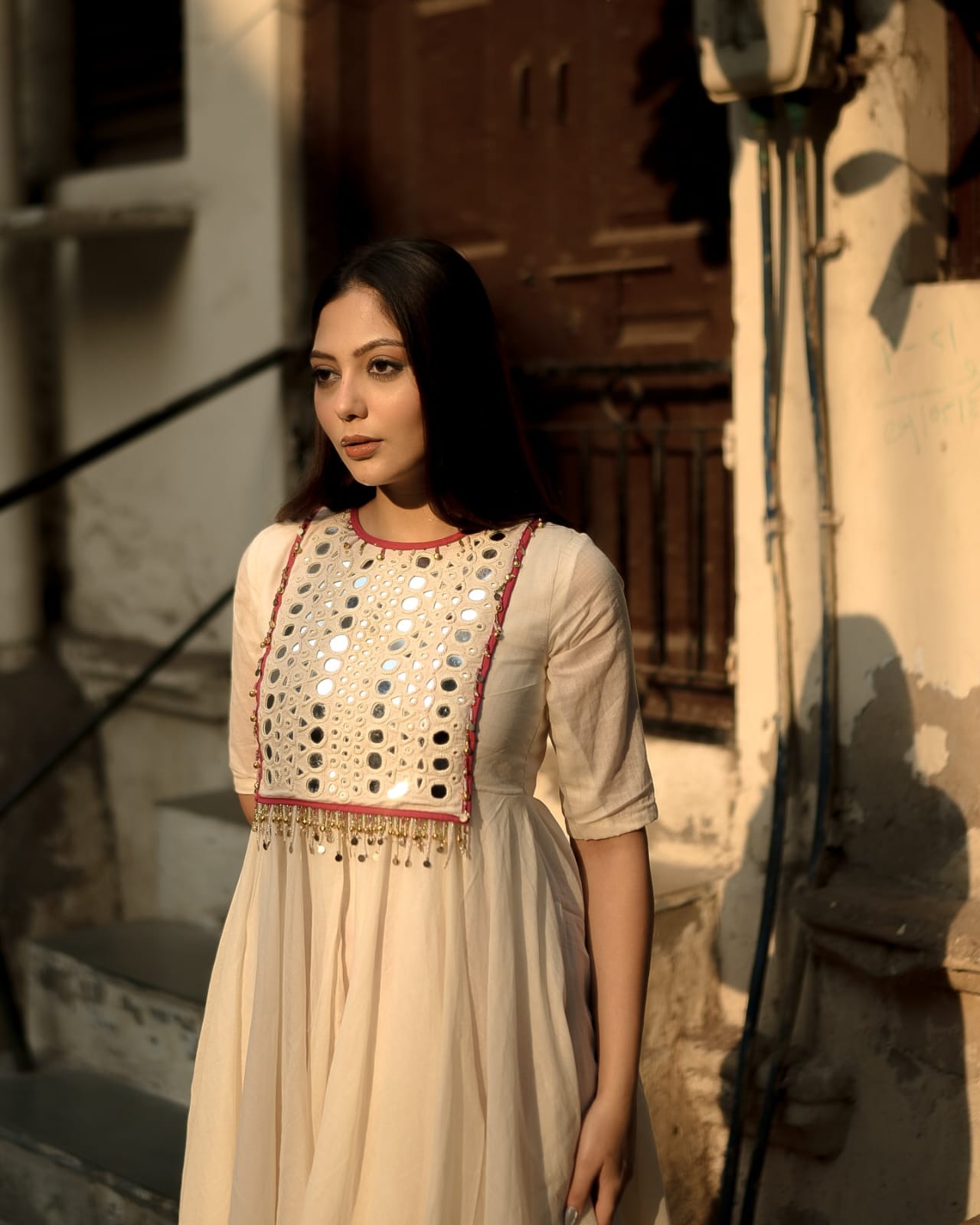 Festival Special Cotton Anarkali Suit Set ๐