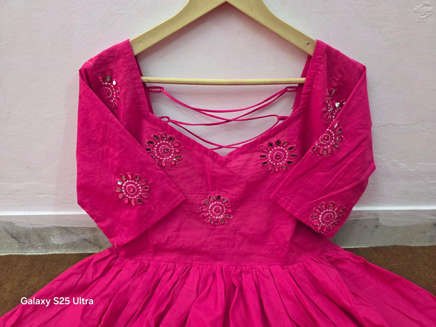 Festival Special Cotton Anarkali Suit Set ๐