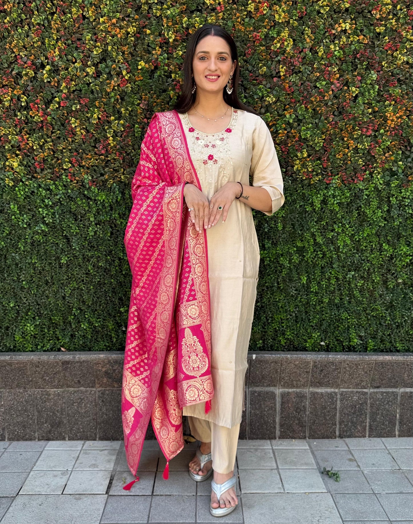 Premium Designer Kurti Pant Dupatta Set