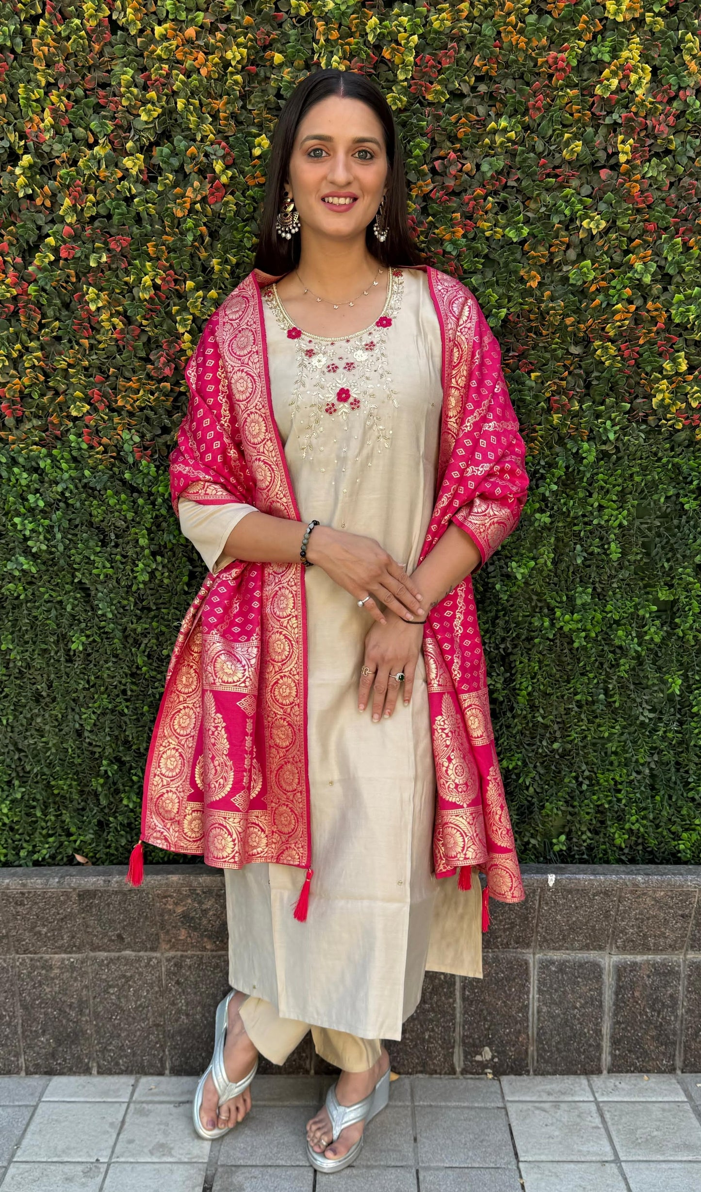 Premium Designer Kurti Pant Dupatta Set
