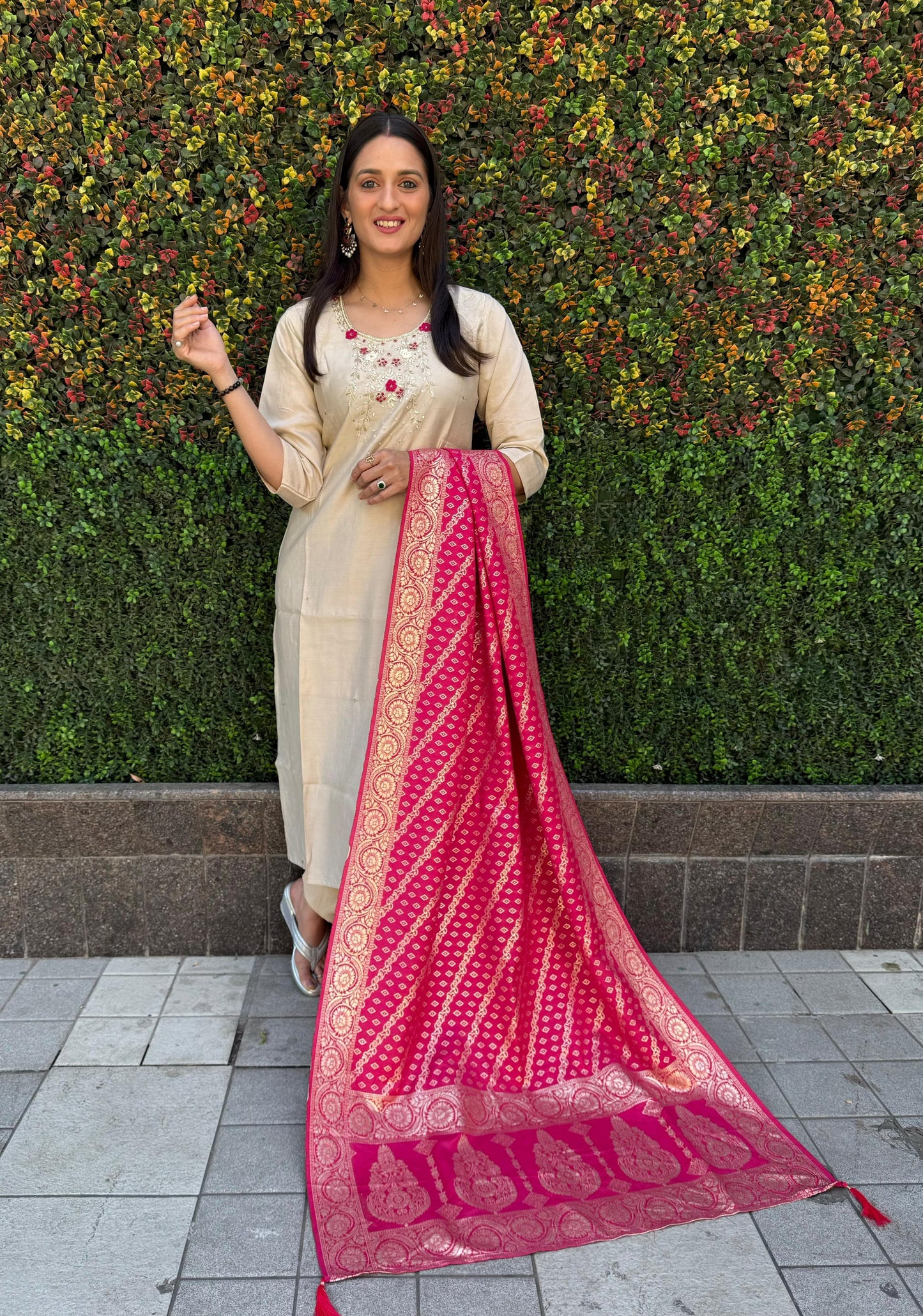 Premium Designer Kurti Pant Dupatta Set