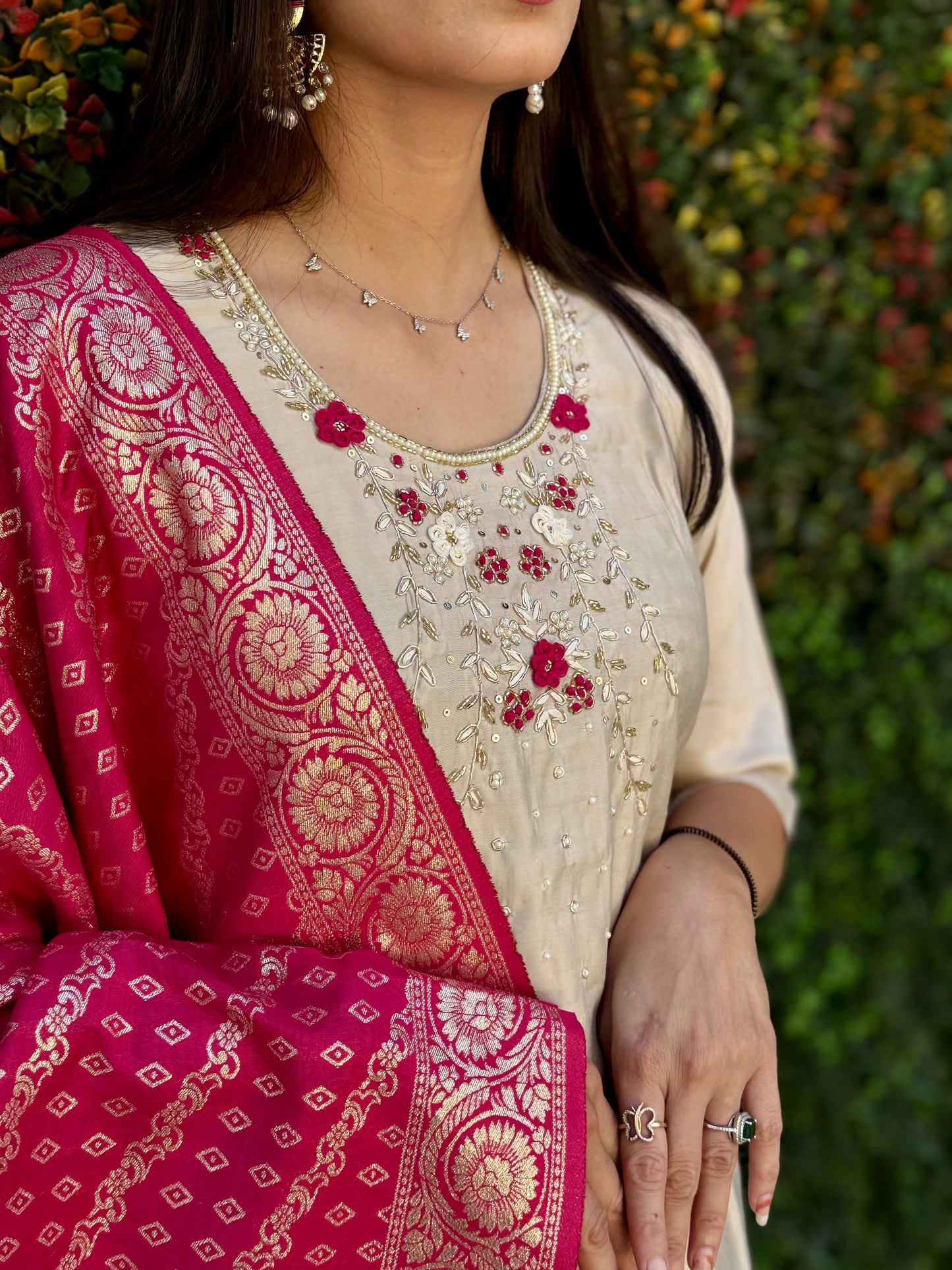 Premium Designer Kurti Pant Dupatta Set