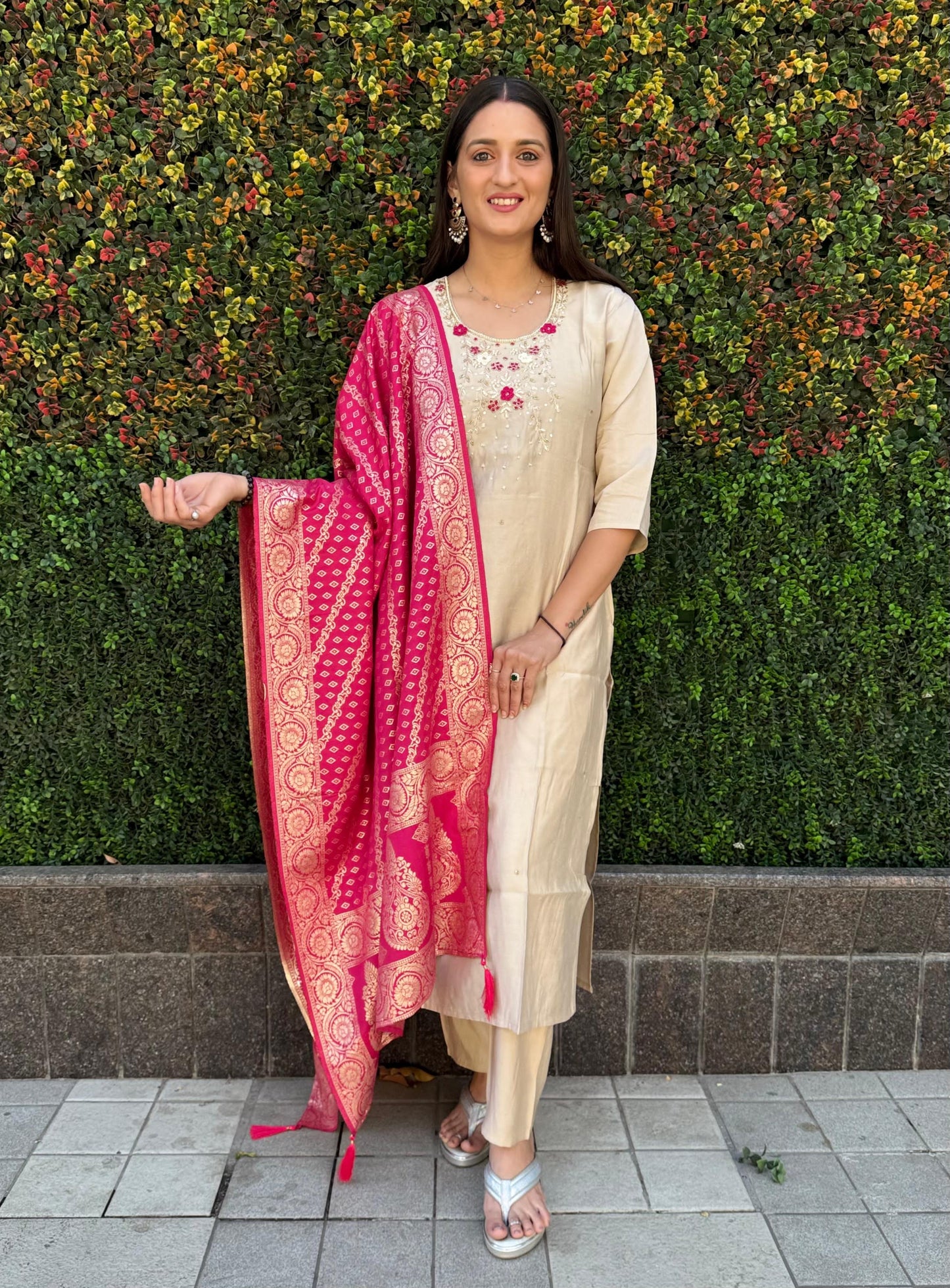Premium Designer Kurti Pant Dupatta Set