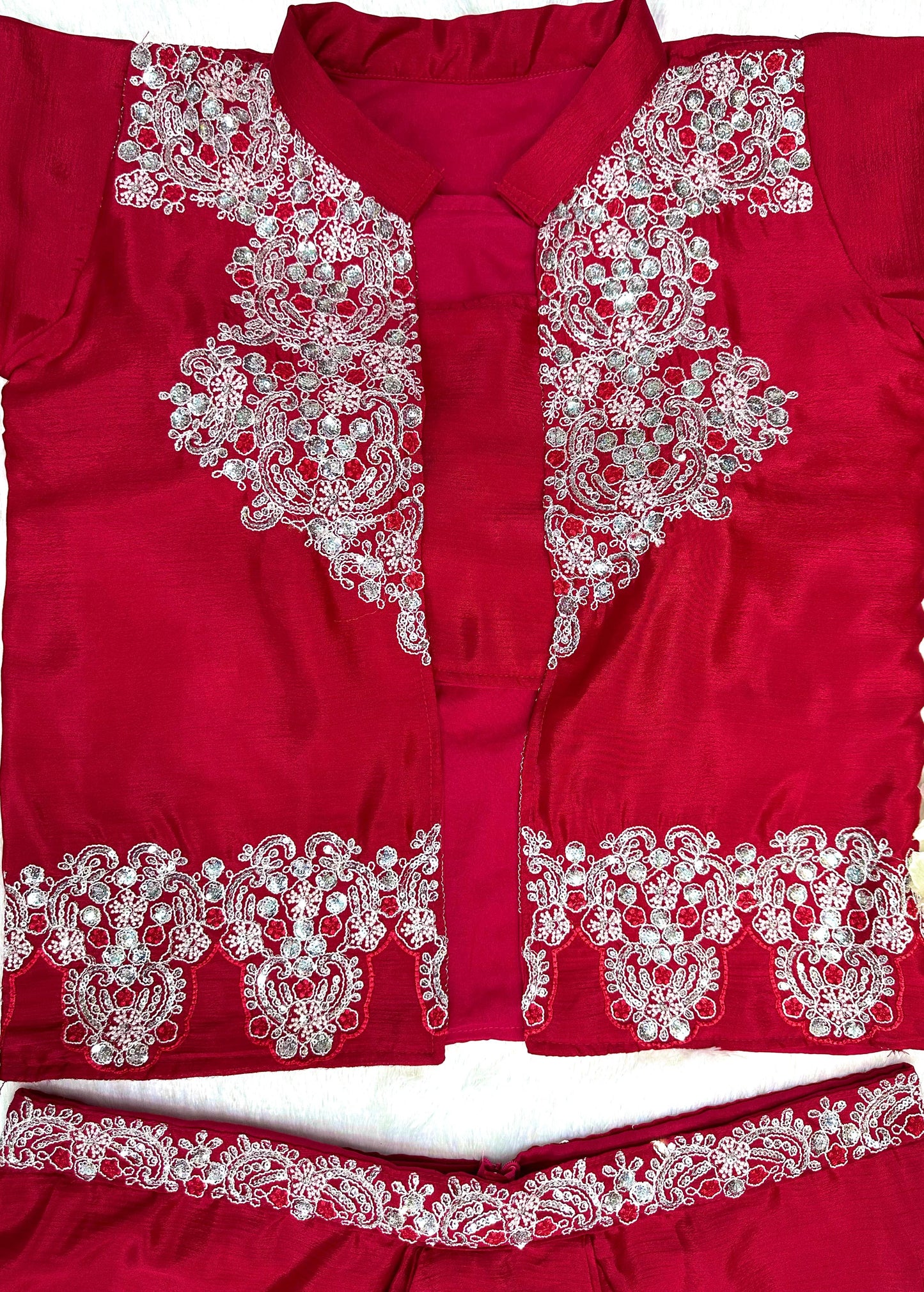Festive Special β Indo-Western 3-Piece Embroidered Set