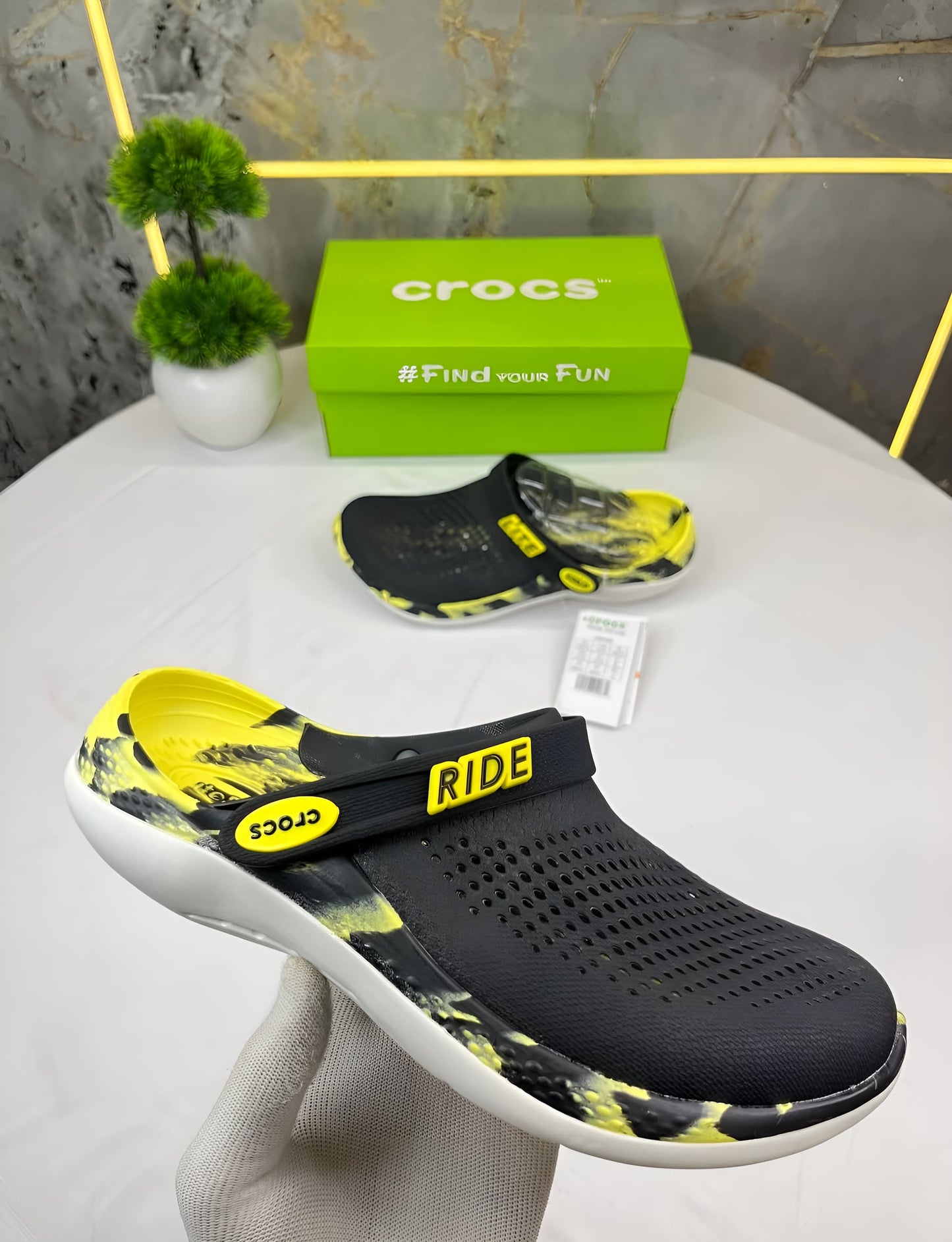 "Crocs LiteRide Clogs- Ultra-Light And All-Day Comfort Footwear"