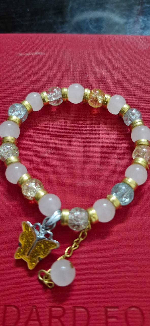 Two Pcs Panda And Star Charm Bracelet For women