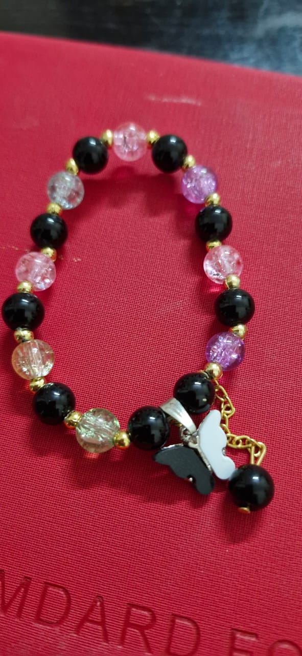 Two Pcs Panda And Star Charm Bracelet For women