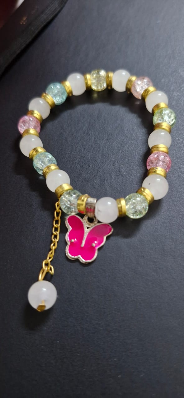 Two Pcs Panda And Star Charm Bracelet For women