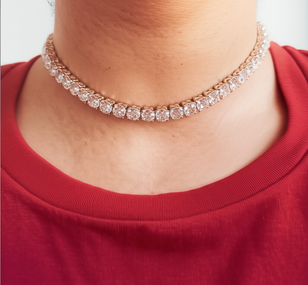 Alloy Silver Jewellery Set