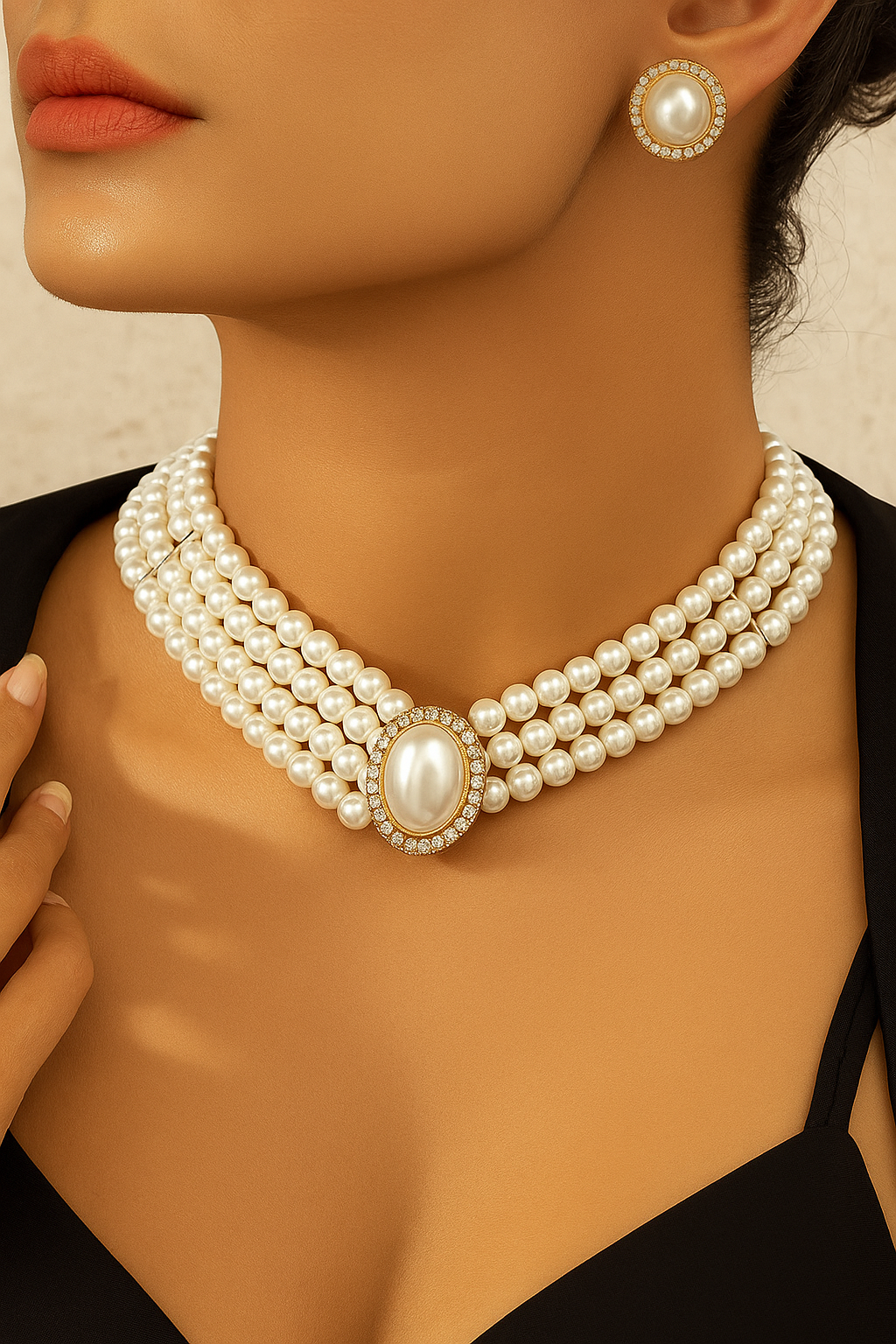 Artificial Pearl Necklace