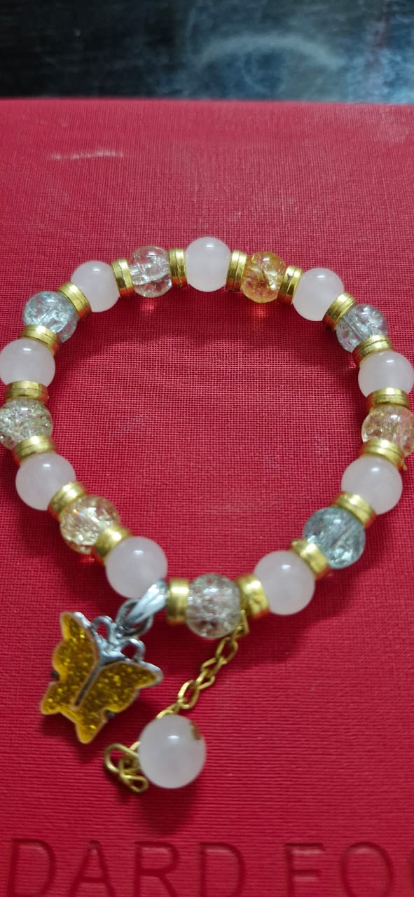 Two Pcs Panda And Star Charm Bracelet For women