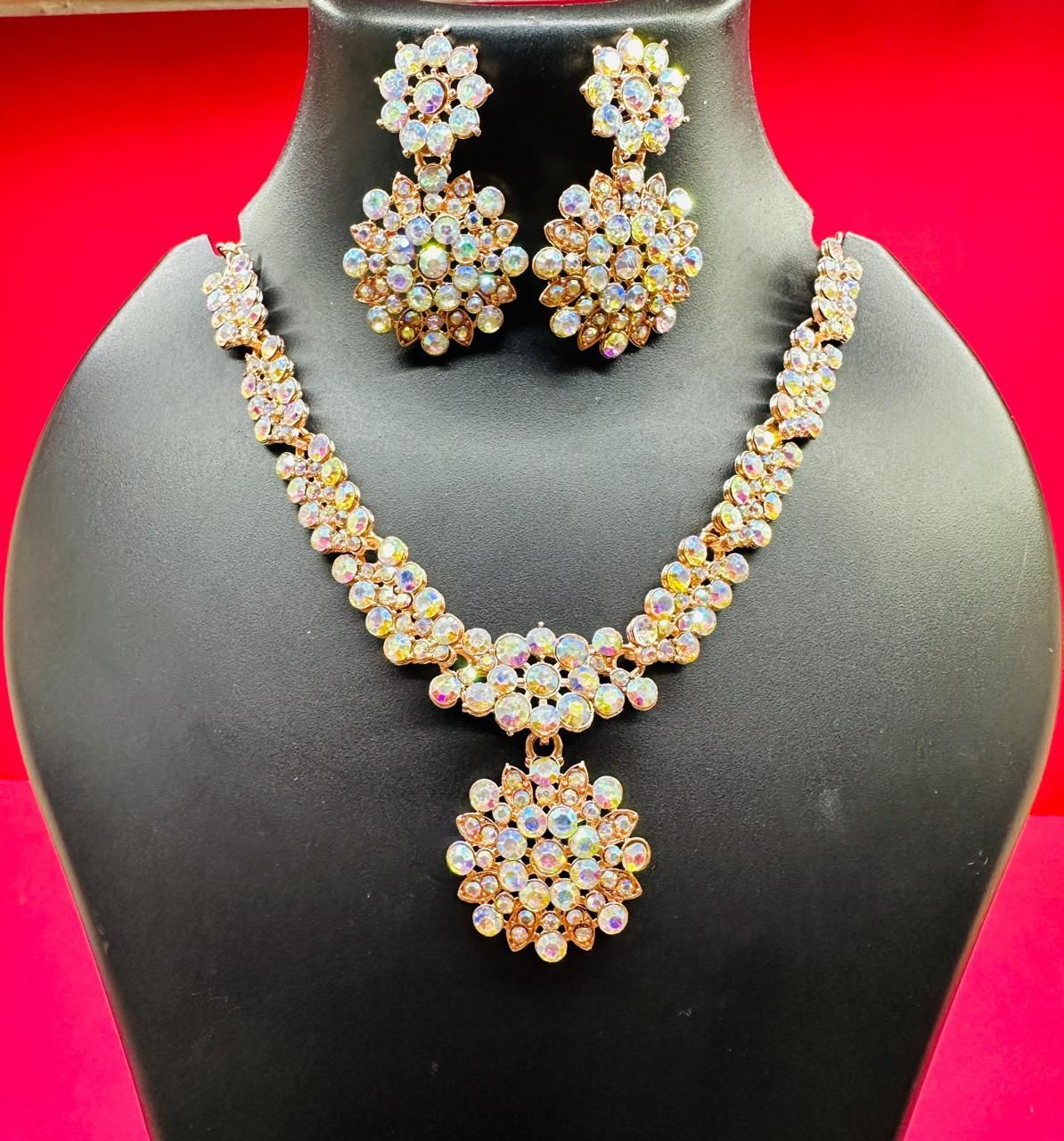 SET OF 3 Austrian Diamond Jewellery