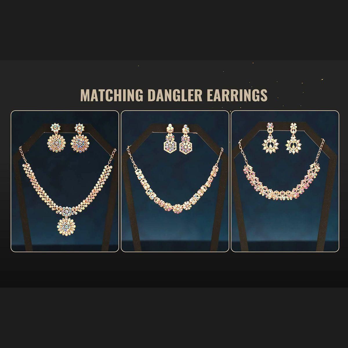 SET OF 3 Austrian Diamond Jewellery