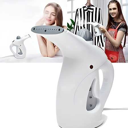 Fast Heat-up Portable Handheld Garment/Facial Vapor Steamer Iron Brush for Home and Travel