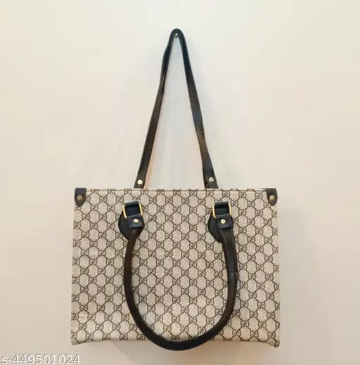 Gucci-Inspired Luxury Printed Tote Bag